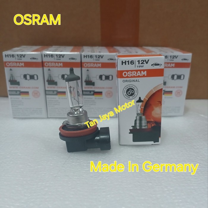 LAMPU KABUT BOHLAM FOGLAMP H16 OSRAM GERMANY 12V 19 WATT ORIGINAL