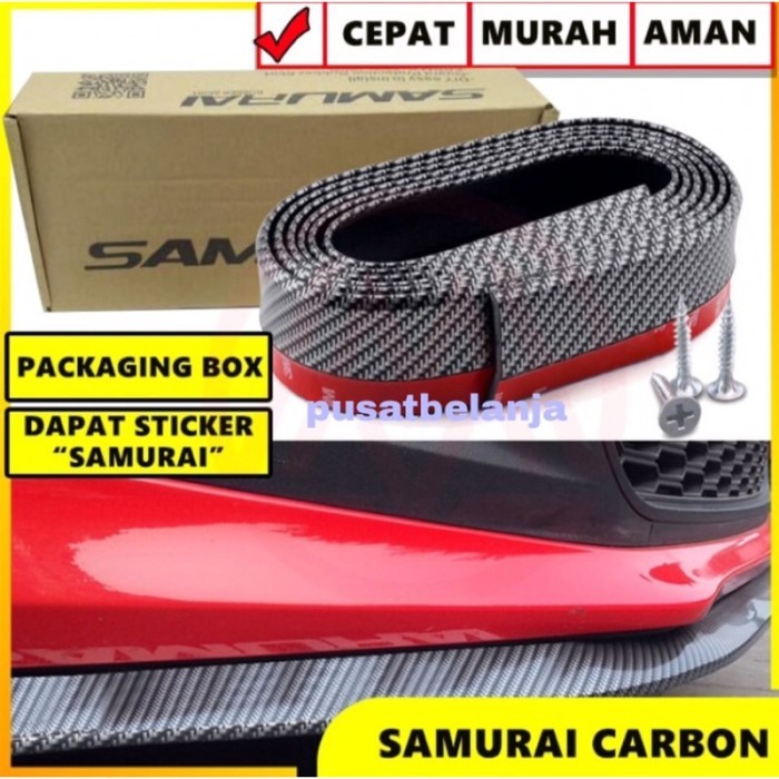 ORIGINAL KARET LIPS BUMPER MOBIL PROTECTOR UNIVERSAL/LIPS BUMPER MOBIL