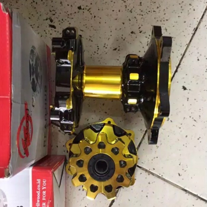 Tromol Set Depan Belakang Crf 150L 36 32 Hole Willwood Double Bering