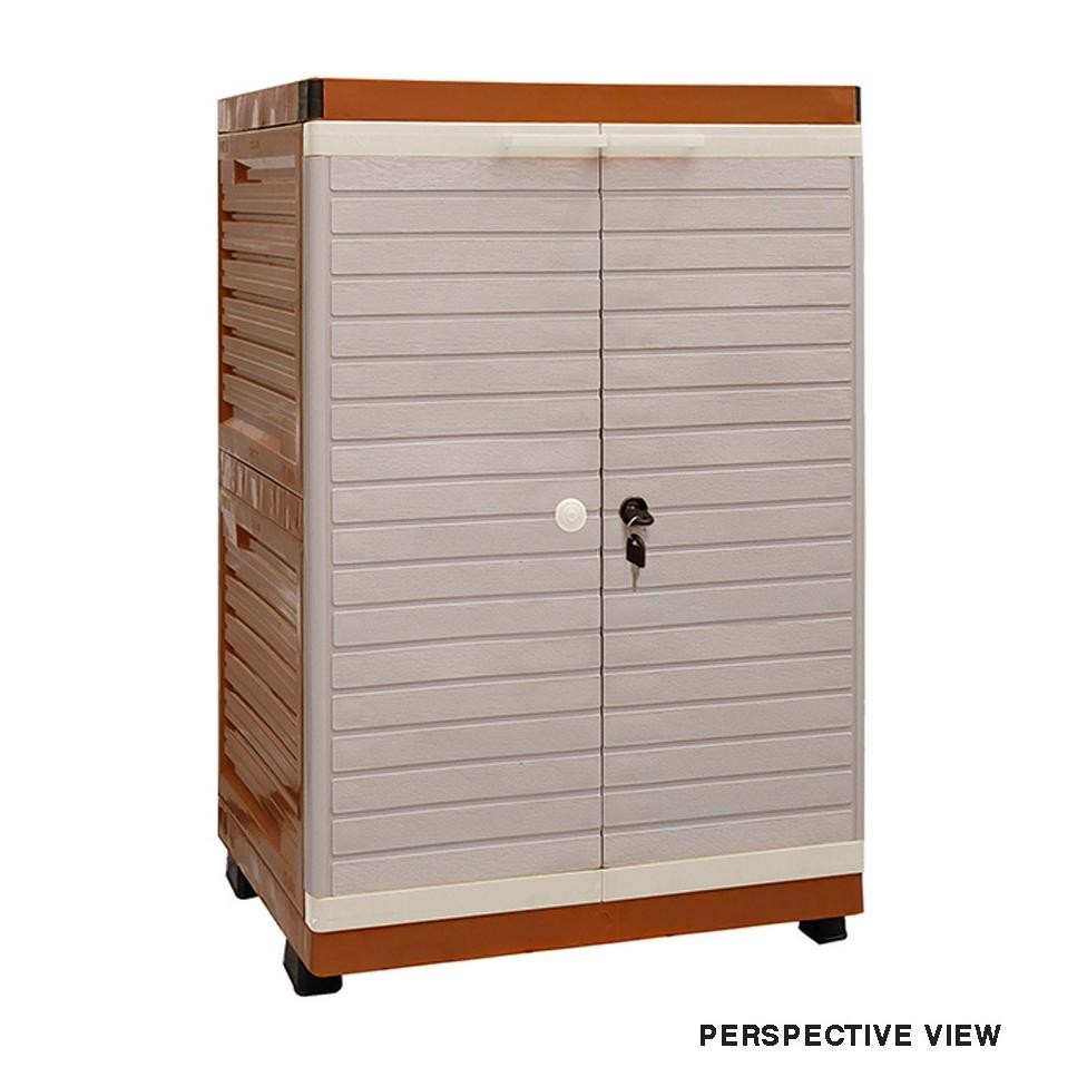 LEMARI PAKAIAN KUNCI GRAND CLUB MINI 2 SUSUN LEMARI PLASTIK SERBAGUNA CABINET LACI MINIMALIS LEMARI 