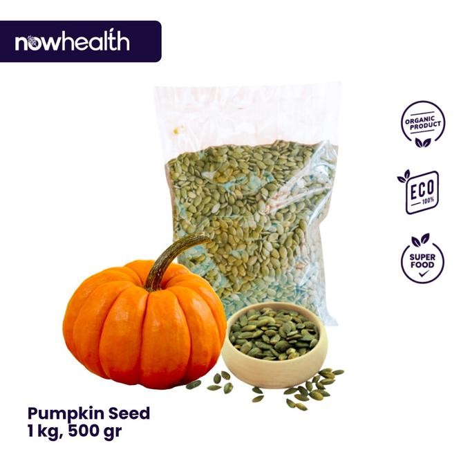

Organic Pumpkin Seed 500 gr Biji Labu Organik Healthy Food