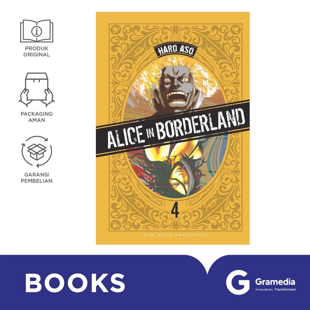 Alice In Borderland Vol. 04 (HARO ASO)
