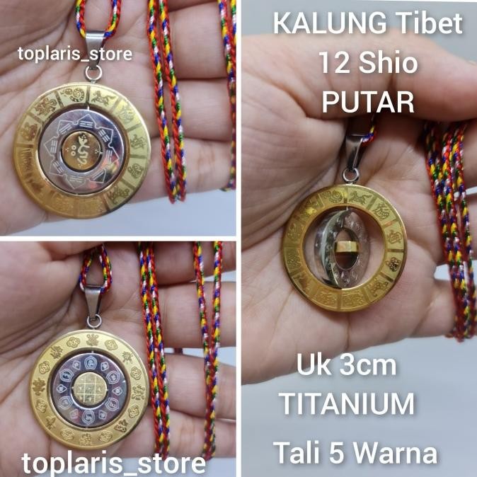 

Ready Kalung Shio Patkua Titanium Patkua Putar