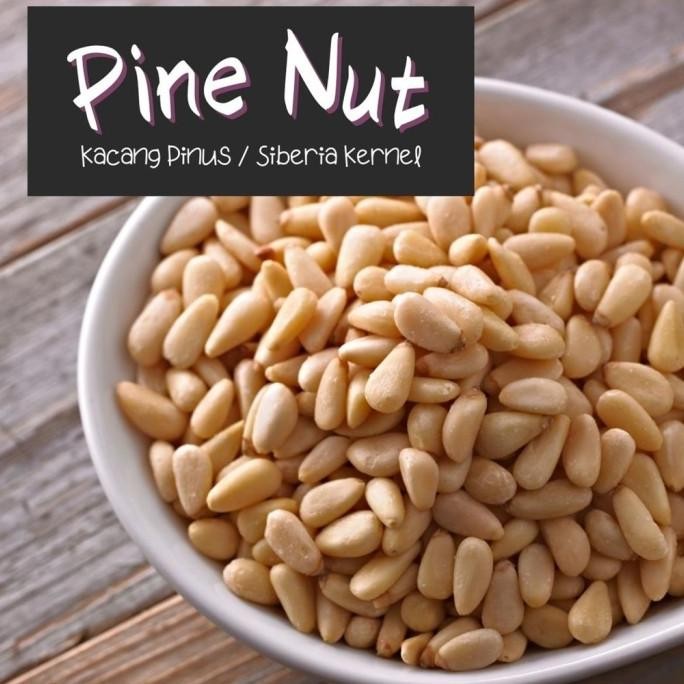 

Ready Pine Nut 1kg - Kacang Pinus Mentah Siberia Kernel