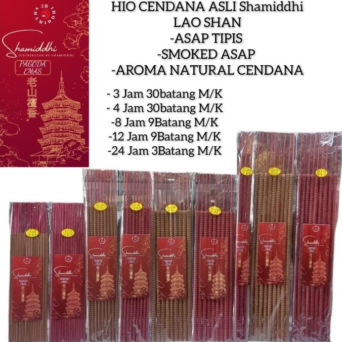 

Ready Hio Cendana 24 Jam 3 Batang Lao Shan