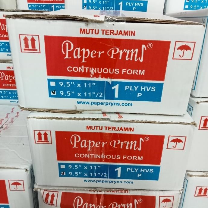 

TERBARU - Kertas CF Continuous Form 1 Ply/2 Paper Print