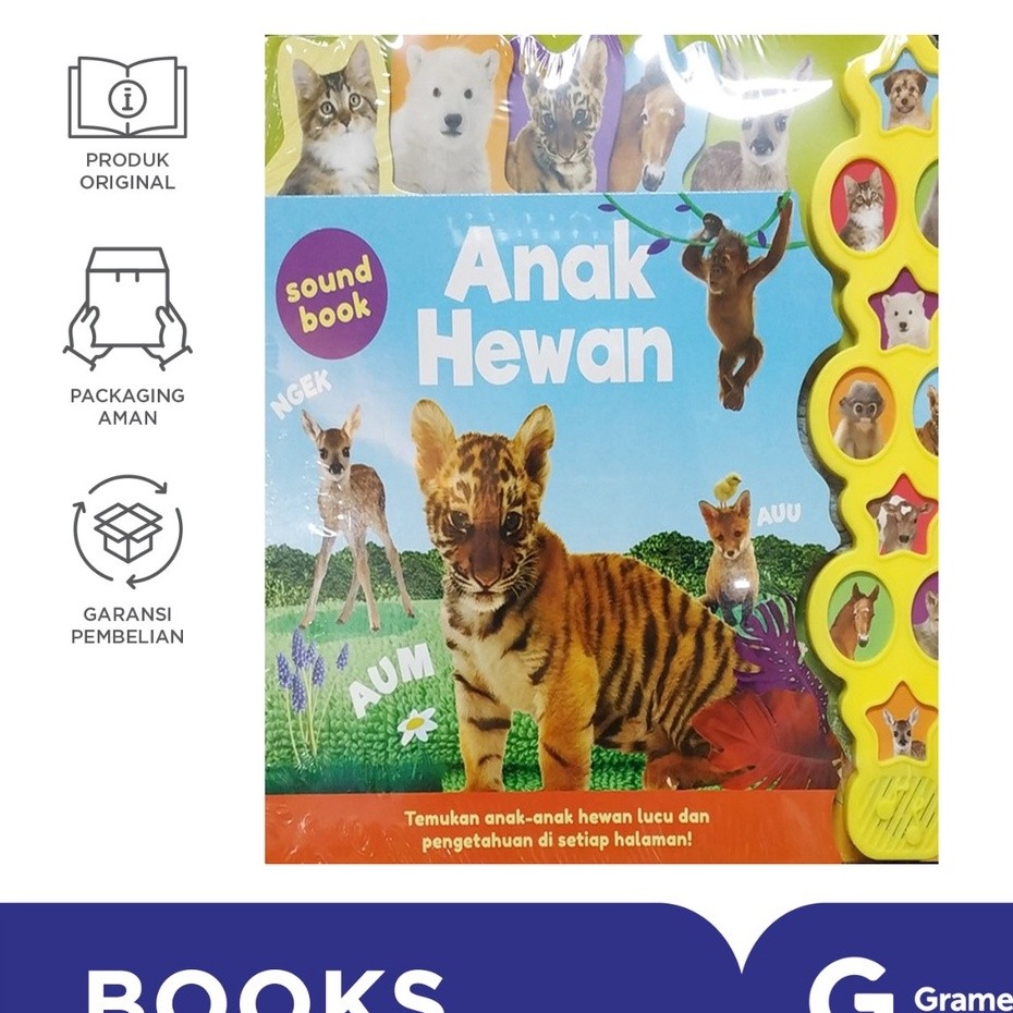 Big Sound Book: Anak Hewan (Igloo Books)