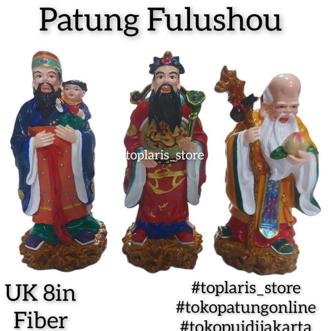 

Ready Patung Fulushou Fuluso Fiber 8in 022