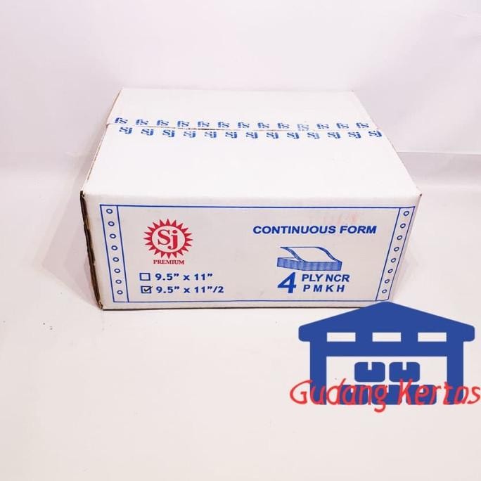 

TERBARU - CONTINUOUS FORM 9.5 X 11/2 4PLY SJ PREMIUM PRS - BAGI 2