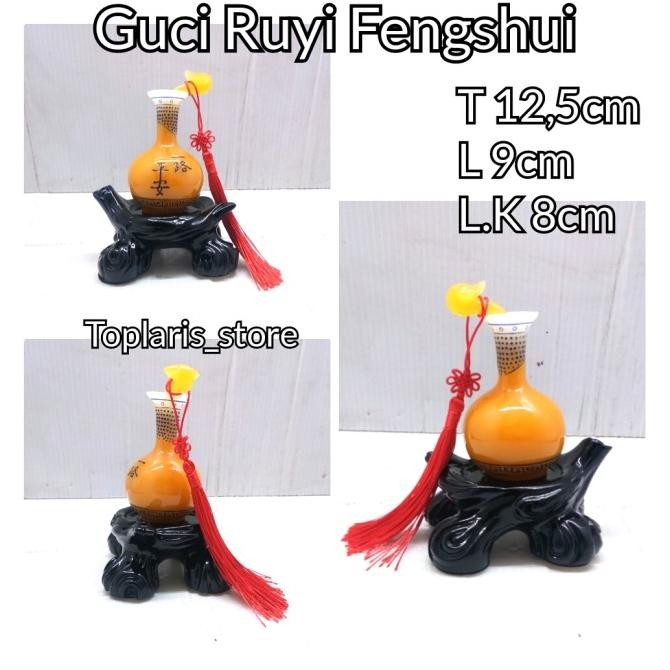 

Ready Pajangan Guci Ruyi Fengshui