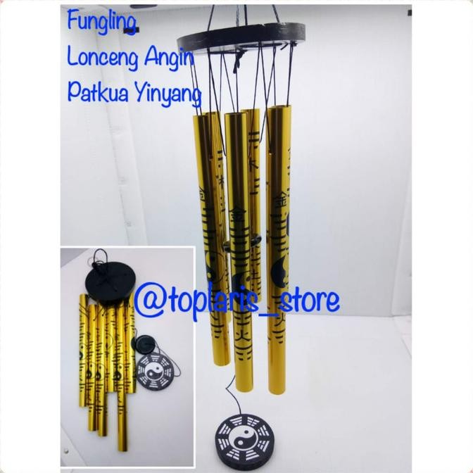 

Ready Fungling Lonceng Angin 6 Stick Jumbo Emas