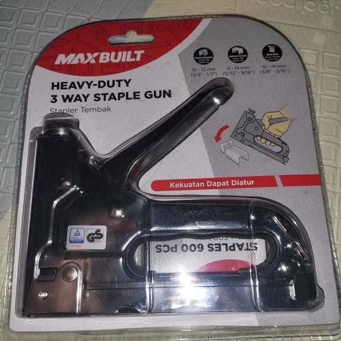 

KRISBOW HEAVY DUTY 3IN1 STAPLE GUN / STAPLER MANUAL / STAPLES ORIGINAL DAN TERPERCAYA