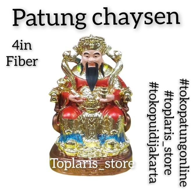 

Ready Patung Dewa Rejeki Chaysen 4in Fiber