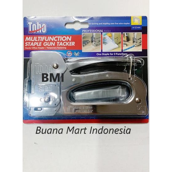 

PREMIUM STAPLES TEMBAK TOHO | TEMBAKAN MULTIFUNCTION | GUN TACKER 3WAY ORIGINAL DAN TERPERCAYA