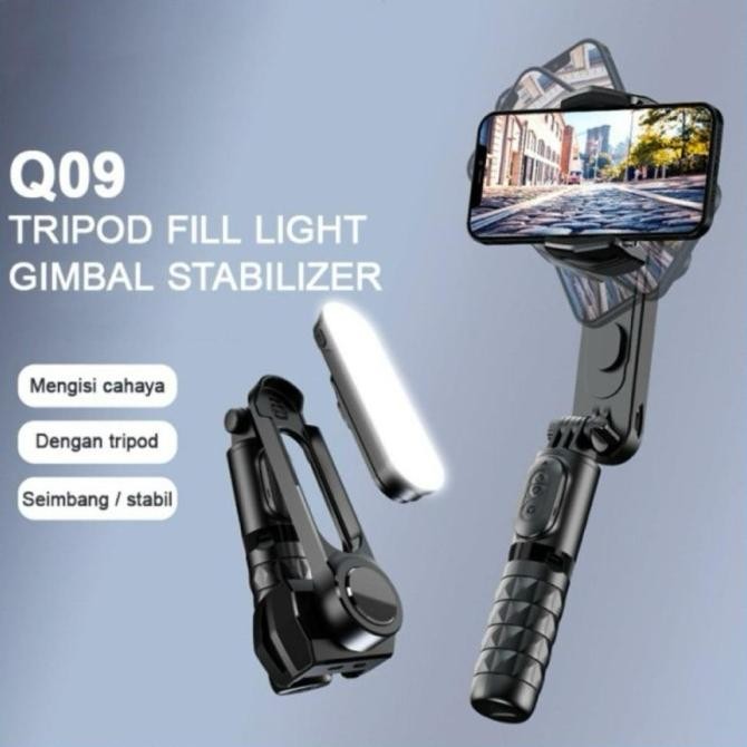 TERMURAH - TNW-Q09 Gimbal Stabilizer Handphone Gimbal Hp Stabilizer Tongsis ORI