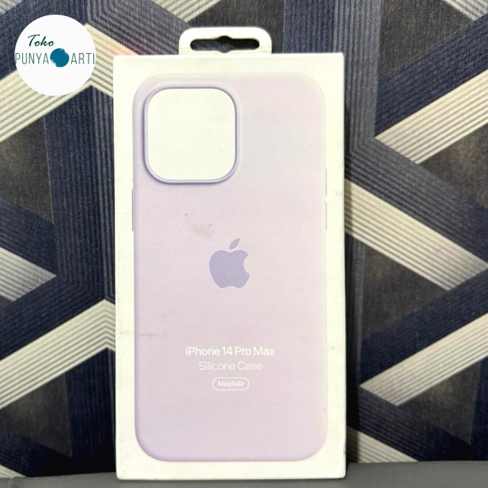Apple Silicone Case With Magsafe Iphone 14 Pro Max Official Original Resmi Ibox Siap Kirim