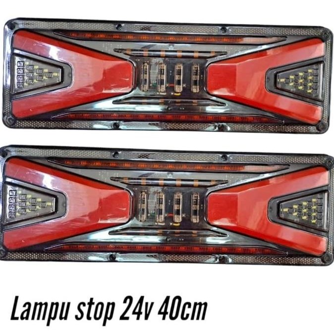 Lampu Rem Stop Lamp Led Truk Truck Canter Stoplamp 24Volt 40cm