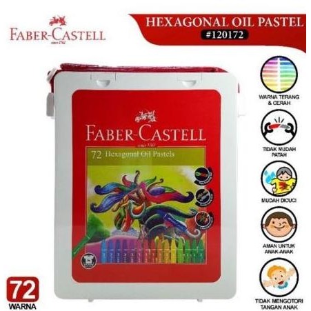 

Sale Faber Castell Crayon Hexagonal 72 Warna