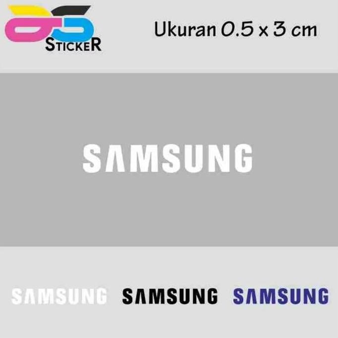 

Sticker - Stiker Samsung 0.5X3Cm