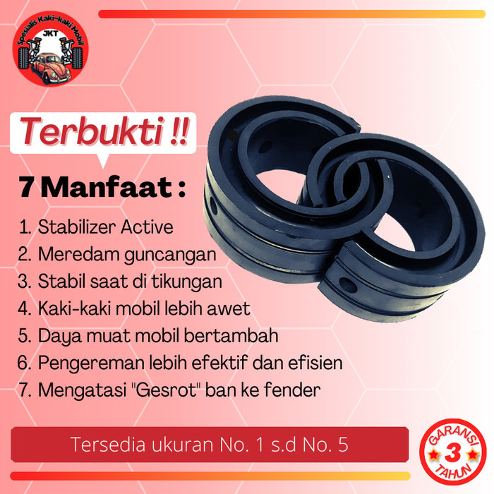 Karet Sport Damper Dumper Shock Per Mobil Xpander Outlander Livina