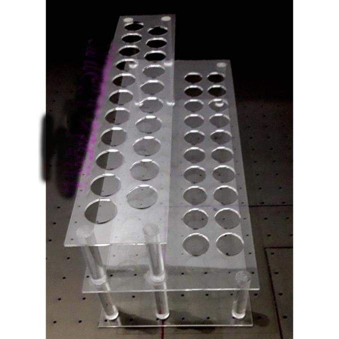 Df812 Tempat parfum acrylic akrilik display parfum roll on rak storage JS88