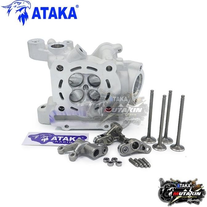 Cylinder head +klep Super Head cnc Nmax new Aerox 155 R15 Vixion VVA wr155 23 26 22 25 Porting Cnc