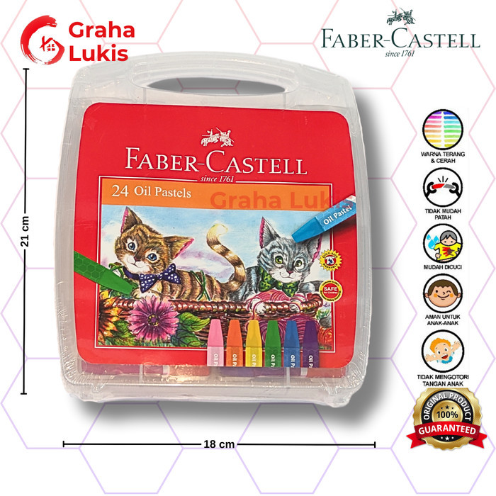 

FABER CASTELL 24 OIL PASTELS