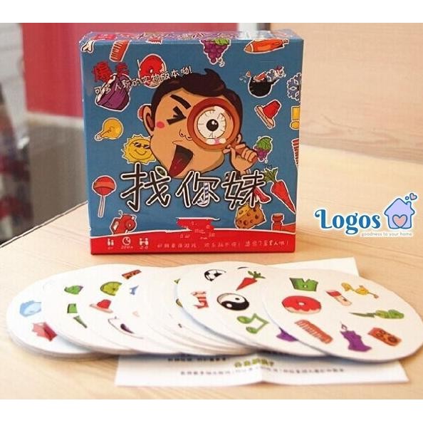 

Terbaru Find Your Sister Spot It! Card Game Matching Game play boardgame kartu