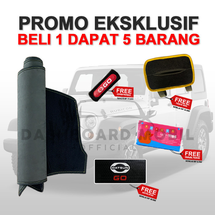 Dashboard Cover Dashboard Mobil Datsun Go Panca, Go+ Panca 2014-2015 Alas Dasbor