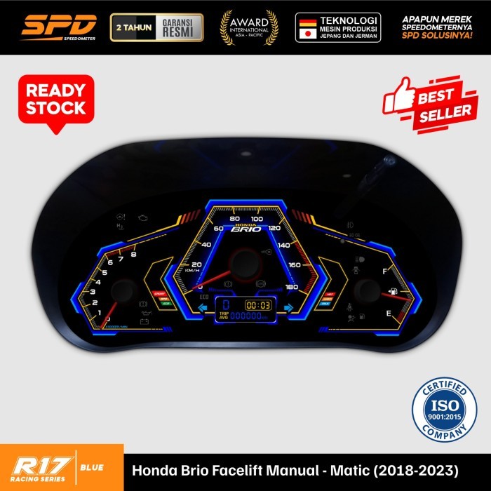Ready Panel Speedometer Custom Honda Brio Facelift - Spd Speedometer 2