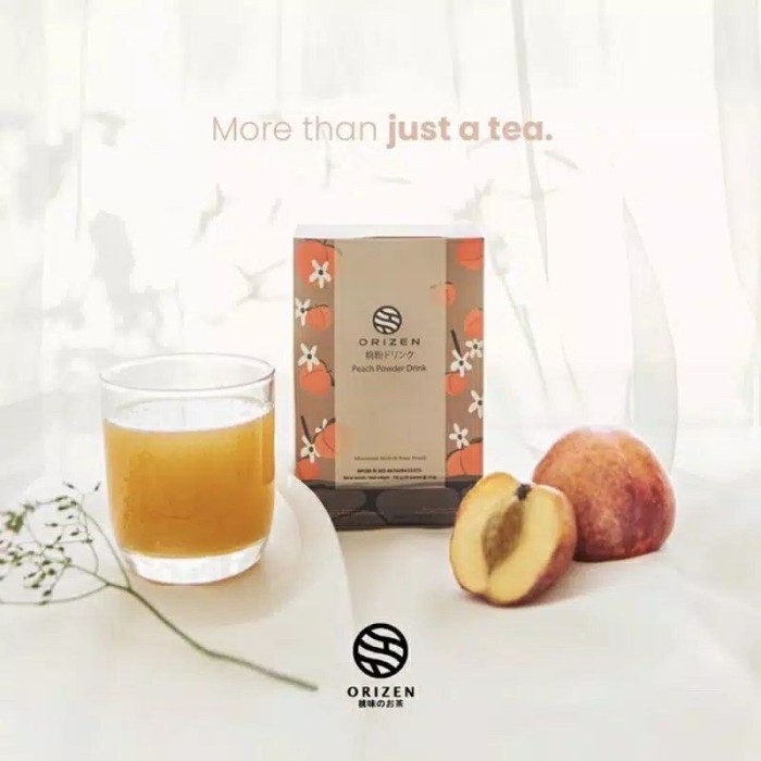 

Best Seller Orizen Peach Detox Tea No Sugar Dan Sudah Bpom
