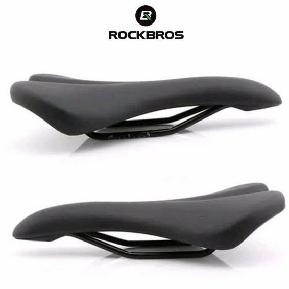 TERLARIS - SADEL SEPEDA ROCKBROS 1020C MTB ROADBIKE LIPAT SELI HITAM COKLAT