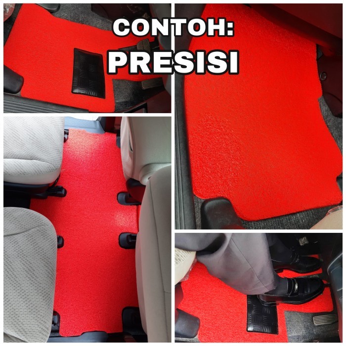 Redpower Karpet Mie Mobil Lantai Bihun Keset Set Toyota Avanza 3 Baris 1 Warna