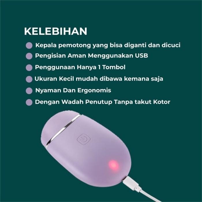 Pencukur Bulu Kemaluan Ketiak Lady Shaver Bulu Kaki Wanita