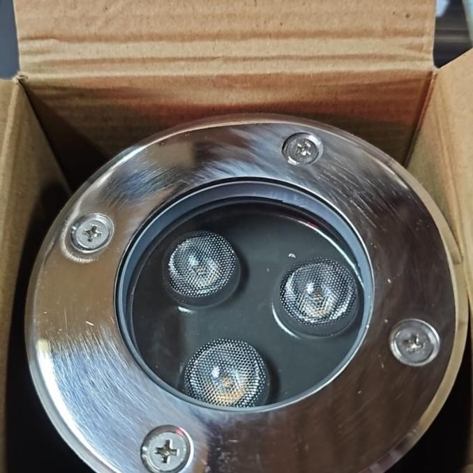 lampu lantai led 3w ground tanam