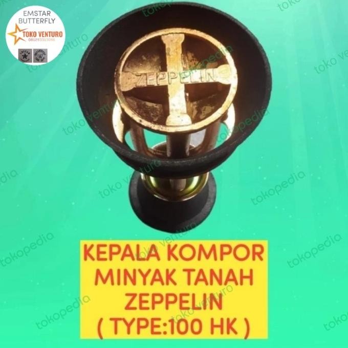 kepala kompor zeppelin 100 minyak tanah