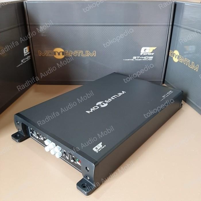 Amplifier Mobil Momentum Gt 4012 Power Mobil 4 Chanel Momentum