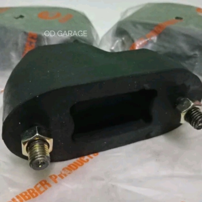 Karet Dudukan Frame Kaca Depan Jangkar Kap Mesin Jeep Willys