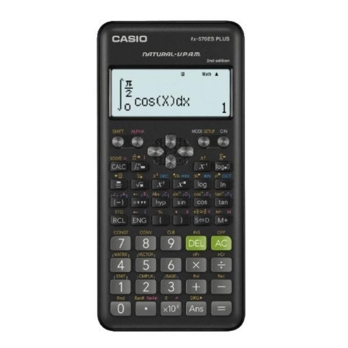 

BEBAS ONGKIR - Kalkulator Casio Scientific Calculator FX-570ES plus Original 570 ES