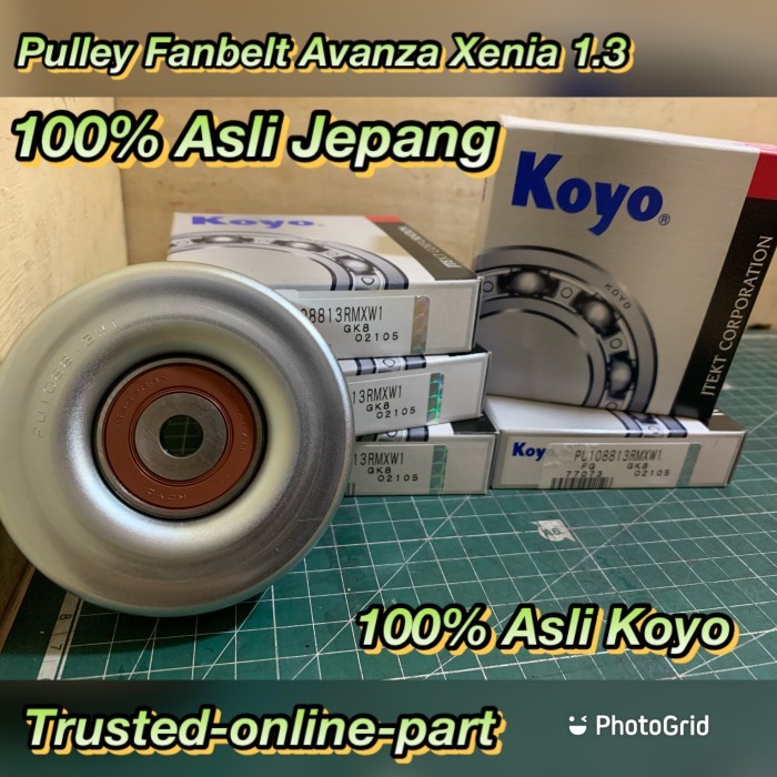 Fanbelt Pulley Fanbelt Xenia Avanza 1.3 100% Asli Koyo Jpn