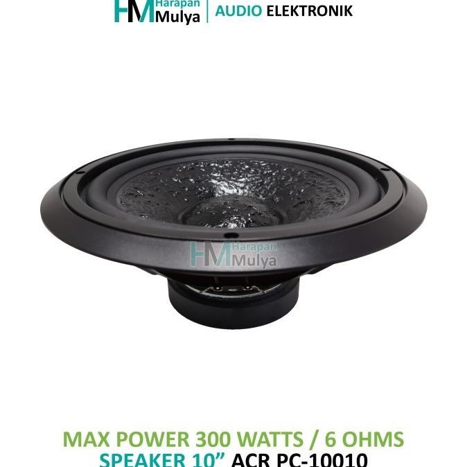 ACR PC-10010 Speaker 10" Woofer / Spiker 10 inch Wofer