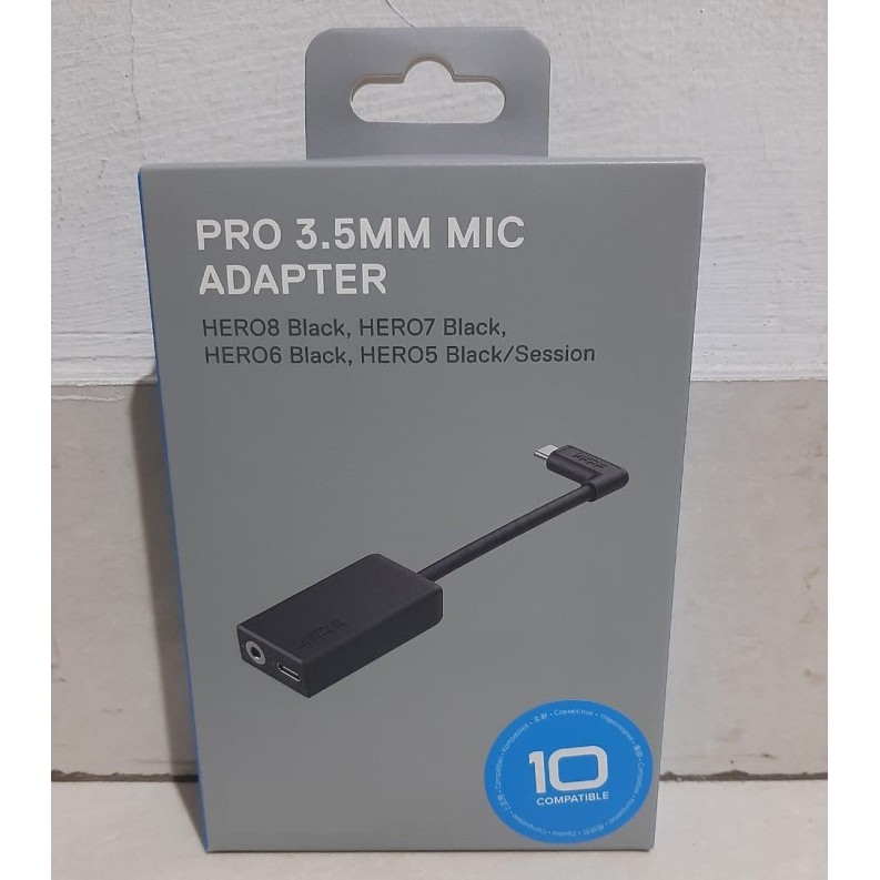 Gopro Pro 3.5Mm Mic Adapter Hero 9 Hero 10 Hero 11 Hero 12 Original