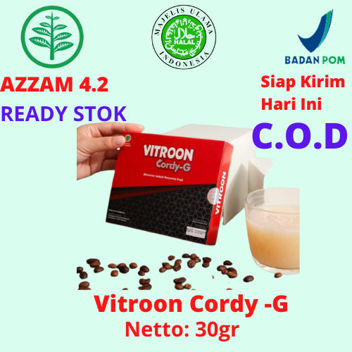 

PROMO - Vitroon Cordy -G Xxxtra Obat stamina Pria Dewasa Tongkat Ali - Terlaris