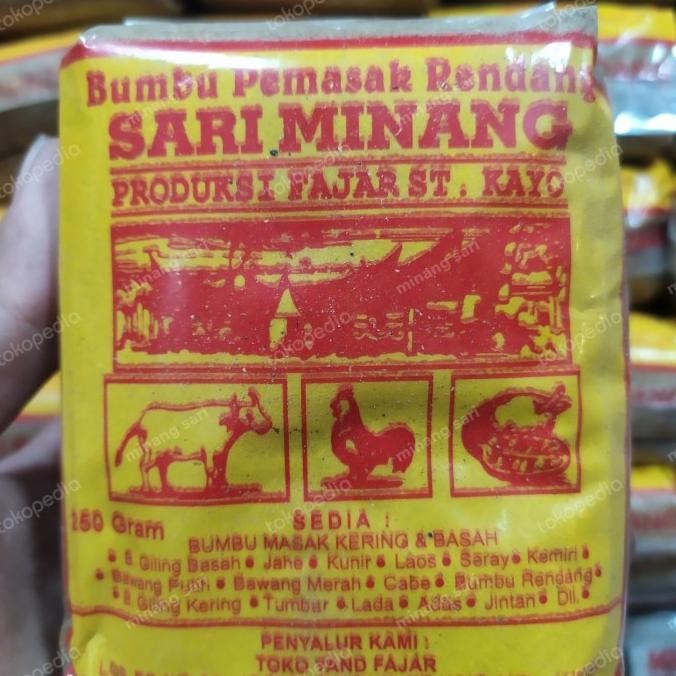 

Bumbu rendang/sari minang/1000 gram/1kg bumbu bubuk P82T