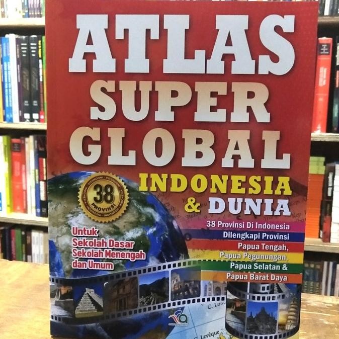 

TERJAMIN BUKU ATLAS INDONESIA DAN DUNIA TERLARIS