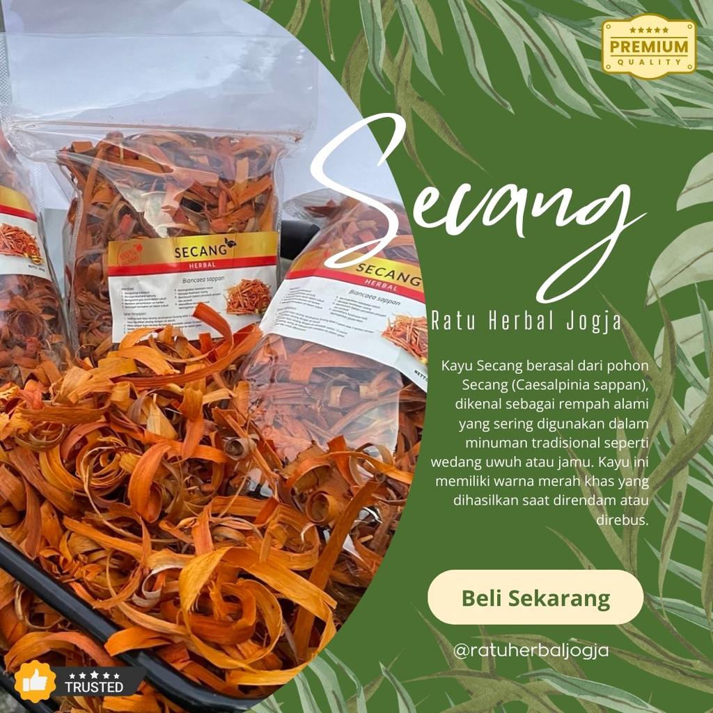 

Promo Premium Kayu Secang Herbal [200gram] Bersih Serutan Pas 1 Terlaris Bisa COD