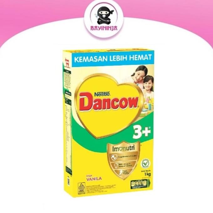 DANCOW 3 Vanila Susu Box 1000g 1 kg [terbaik]