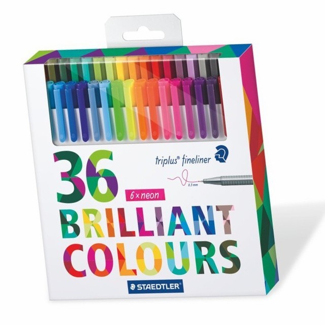 

Staedtler Triplus Fineliner 334 C36 - Set Pulpen Warna