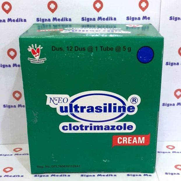 Ultrasiline Cream Box Isi 12 Tube @5gr - Salep jamur