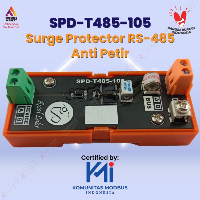 SPD-T485-105 Surge Protector RS-485 Anti Petir Bus RS485